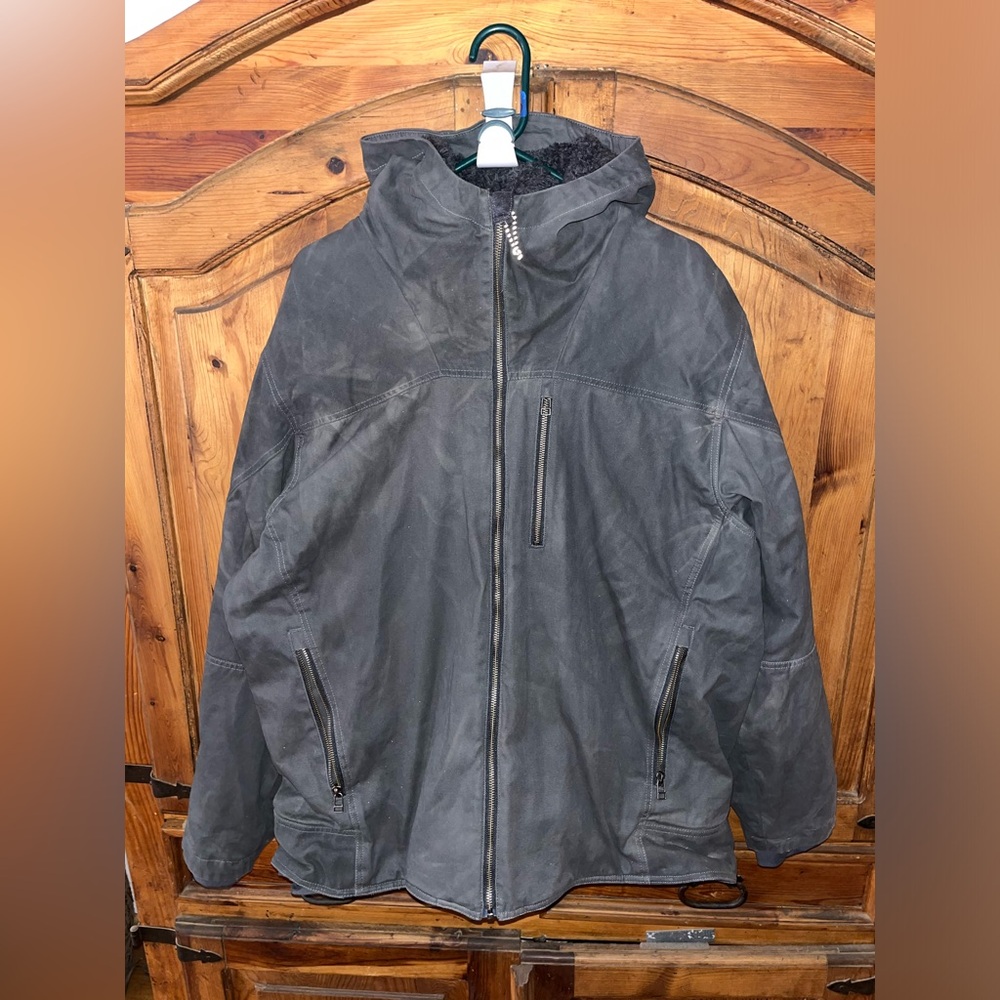 Kuhl Law Fleece Lined Hoody Jacket Men's Sz XXL 2XL